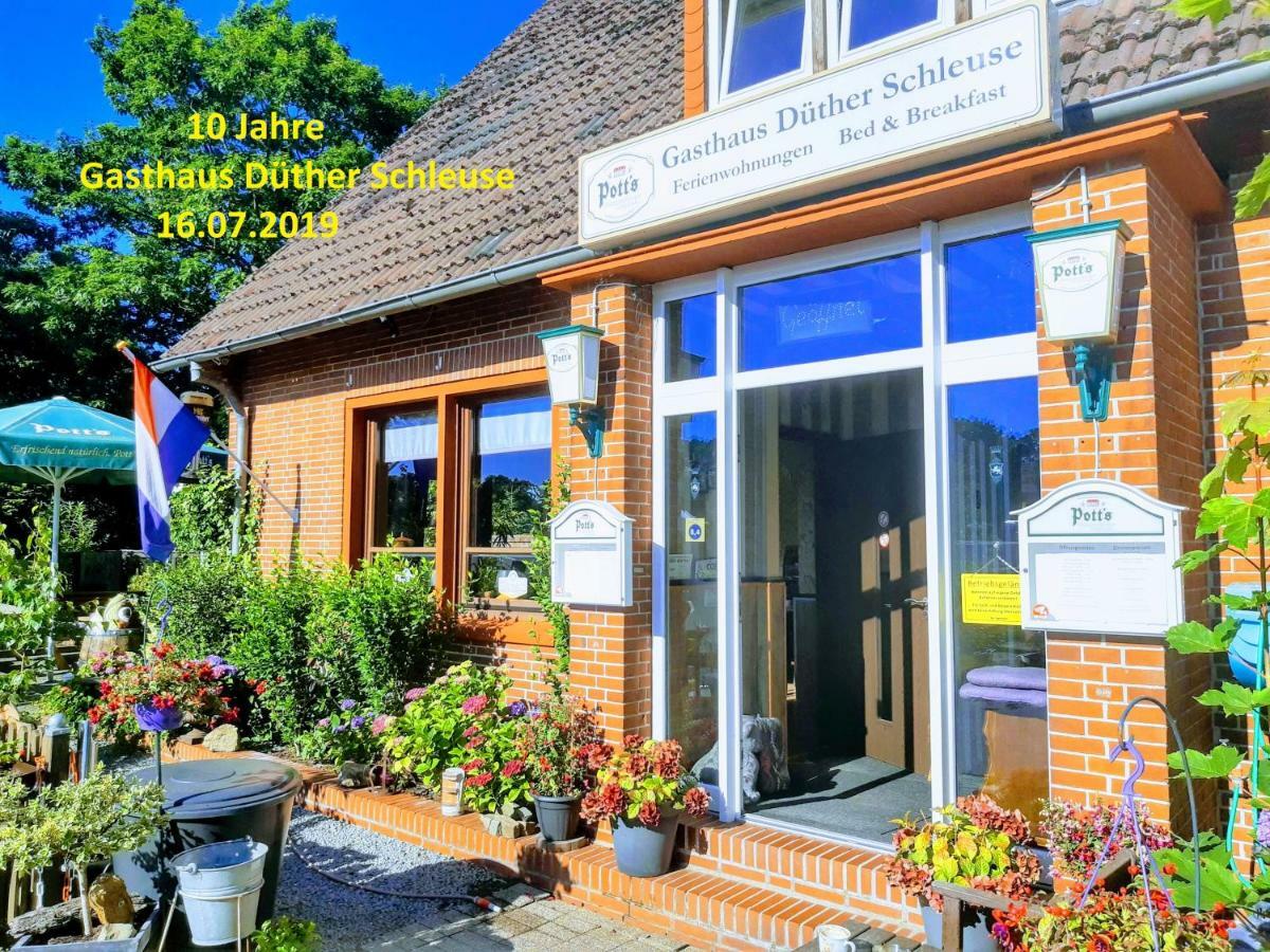 Gasthaus Duether Schleuse Duthe 外观 照片